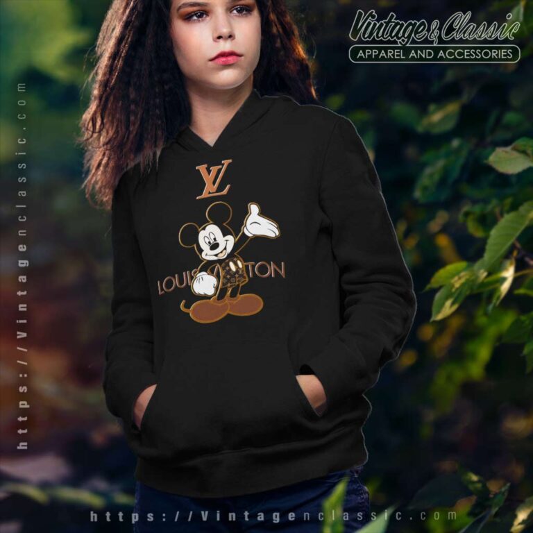Louis Vuitton Lv Mickey Mouse Fashion Hoodie Louis Vuitton Lv Mickey Mouse Fashion Hoodie