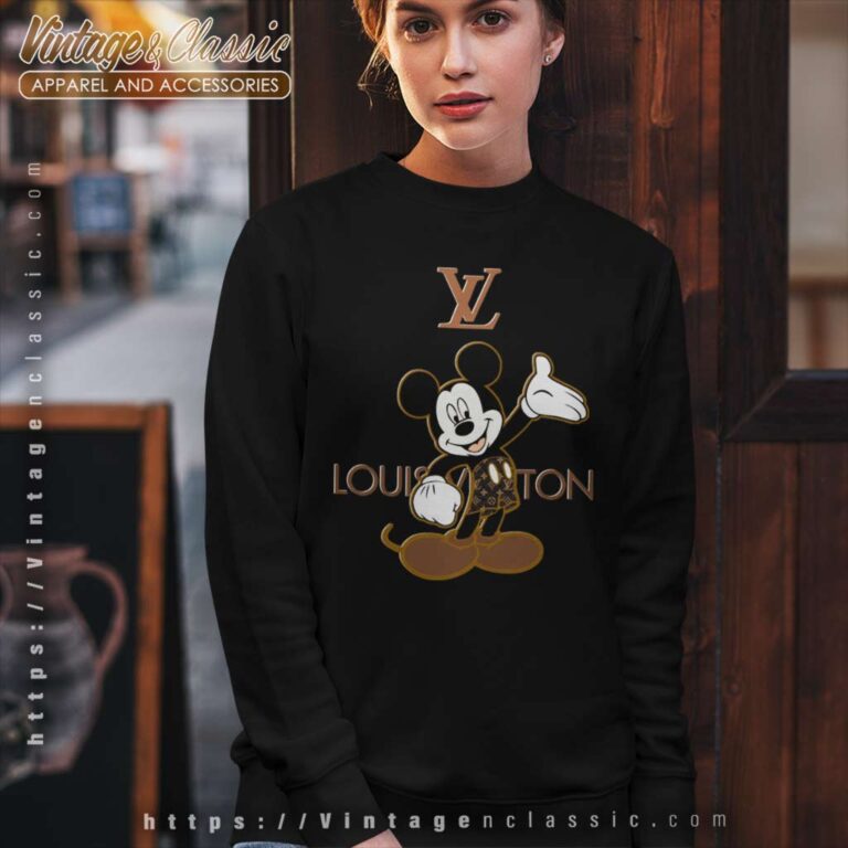Louis Vuitton Lv Mickey Mouse Fashion Sweatshirt Louis Vuitton Lv Mickey Mouse Fashion Sweatshirt