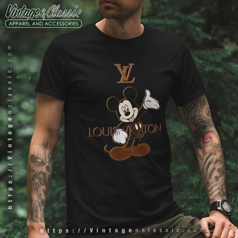Louis Vuitton Lv Mickey Mouse Fashion T Shirt Louis Vuitton Lv Mickey Mouse Fashion T Shirt