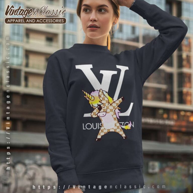 Louis Vuitton Lv Unicorn Dabbing Sweatshirt Louis Vuitton Lv Unicorn Dabbing Sweatshirt