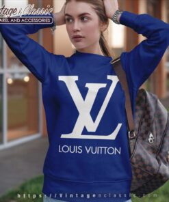 Louis Vuitton LV White Logo Sweatshirt