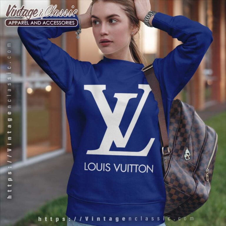Louis Vuitton LV White Logo Sweatshirt Louis Vuitton LV White Logo Sweatshirt