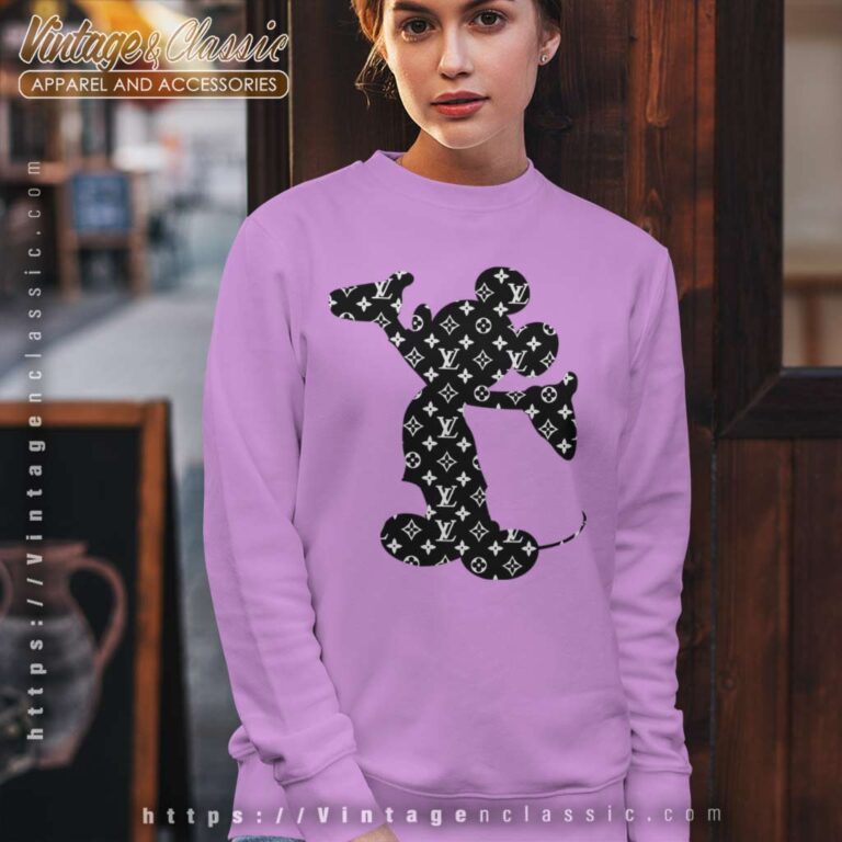 Louis Vuitton Mickey Mouse Disney Sweatshirt Louis Vuitton Mickey Mouse Disney Sweatshirt