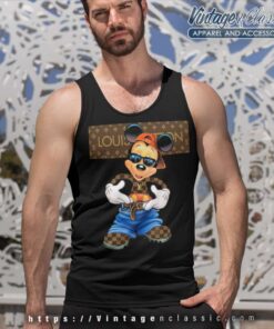 Louis Vuitton Mickey Mouse Funny Tank Top Racerback