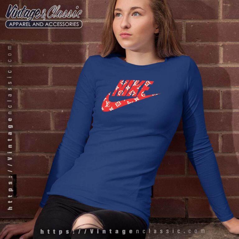 Louis Vuitton Nike Logo Longsleeves Louis Vuitton Nike Logo Longsleeves