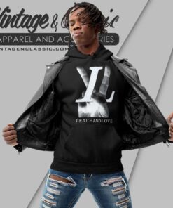 Louis Vuitton Peace And Love Hoodie