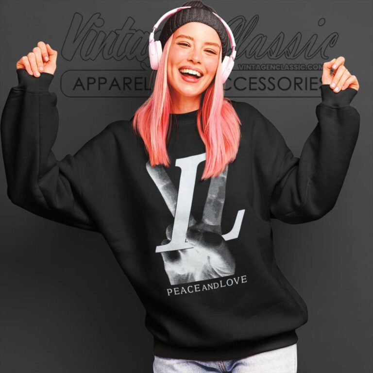 Louis Vuitton Peace And Love Sweatshirt Louis Vuitton Peace And Love Sweatshirt