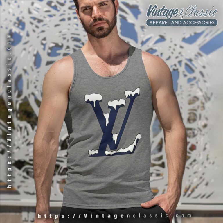 Louis Vuitton Snow Logo Shirt Tank Top Racerback Louis Vuitton Snow Logo Shirt Tank Top Racerback
