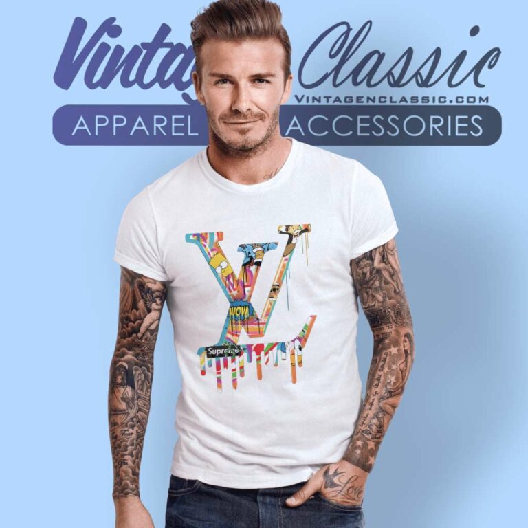 Louis Vuitton Supreme Simpsons Shirt T Shirt Louis Vuitton Supreme Simpsons Shirt T Shirt