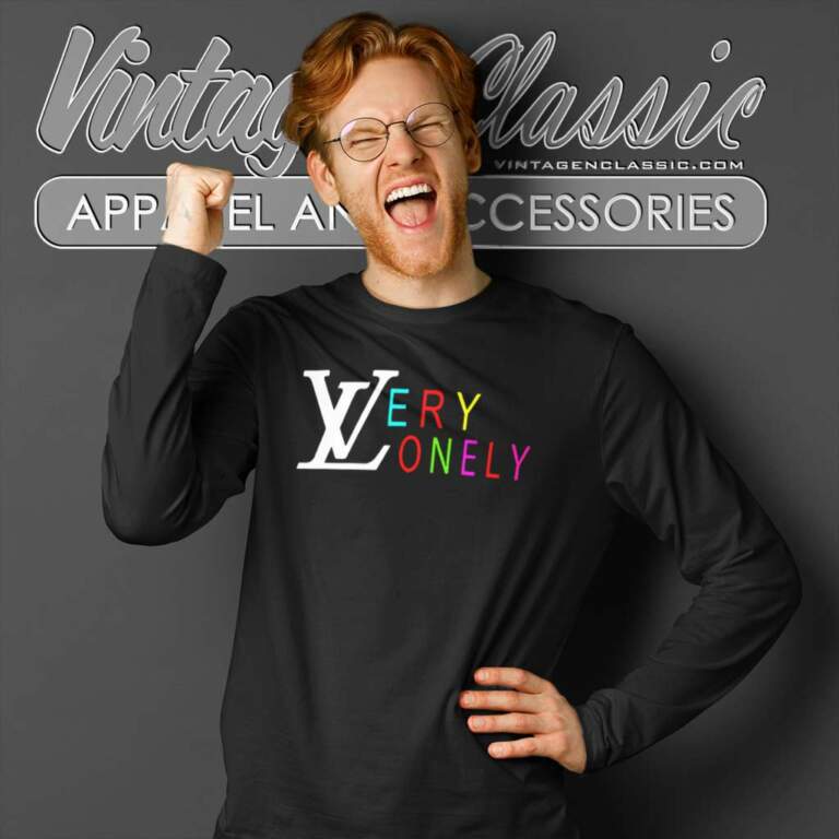 Louis Vuitton Very Lonely Long Sleeve Tee Louis Vuitton Very Lonely Long Sleeve Tee