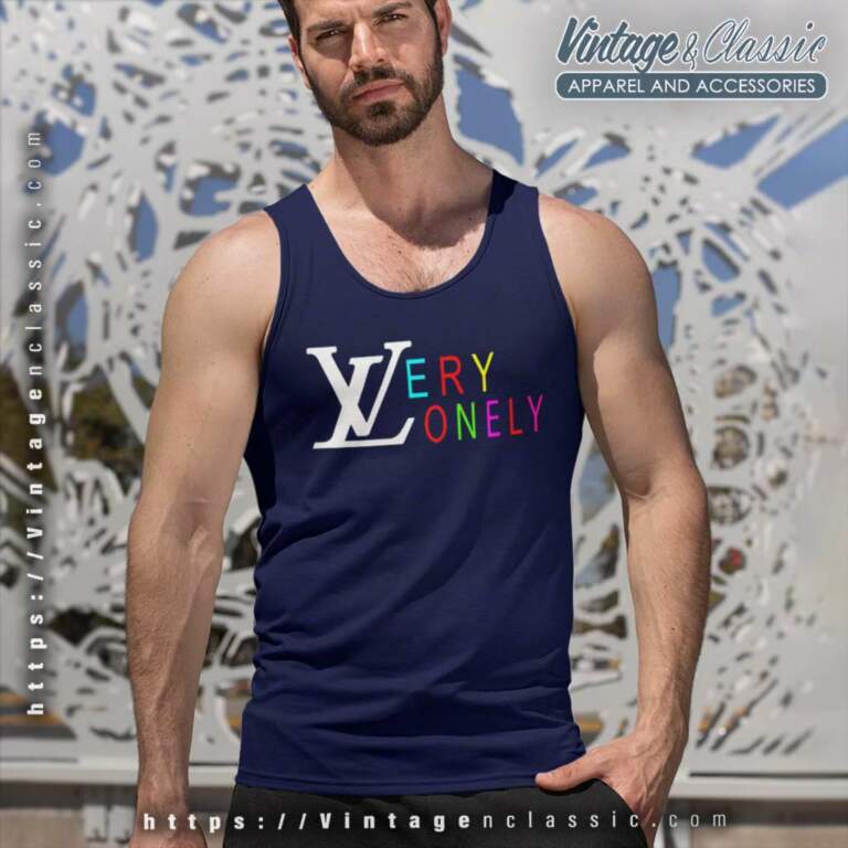 Louis Vuitton Very Lonely Tank Top Racerback Louis Vuitton Very Lonely Tank Top Racerback