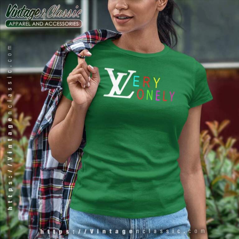 Louis Vuitton Very Lonely Women TShirt Louis Vuitton Very Lonely Women TShirt
