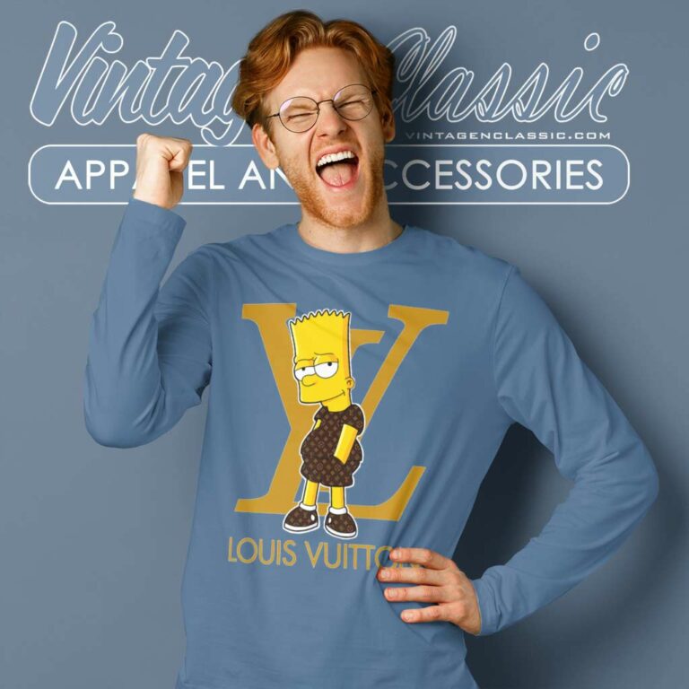 Louis Vuitton Vs Simpsons Shirt Long Sleeve Tee Louis Vuitton Vs Simpsons Shirt Long Sleeve Tee
