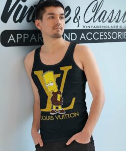 Louis Vuitton Vs Simpsons Shirt Tank Top Racerback