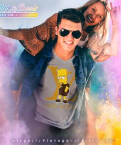 Louis Vuitton Vs Simpsons Shirt V Neck TShirt