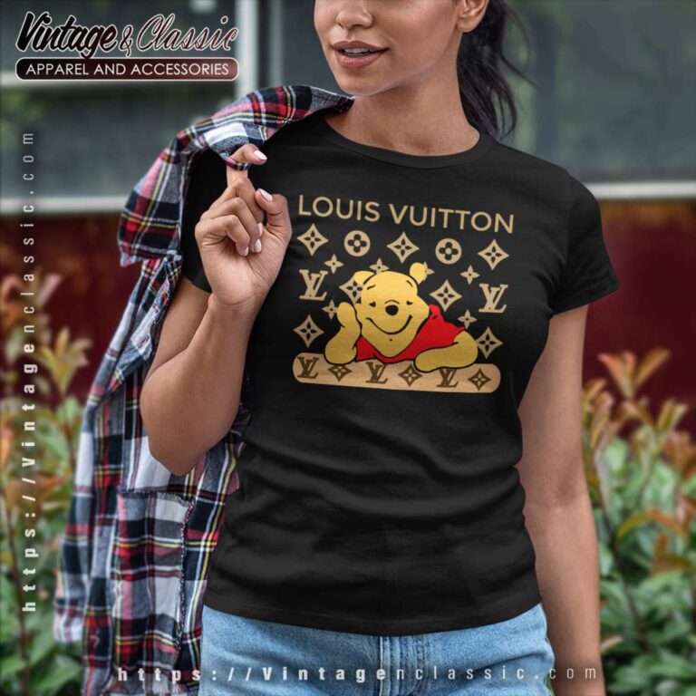 Louis Vuitton Winnie The Pooh Women TShirt Louis Vuitton Winnie The Pooh Women TShirt