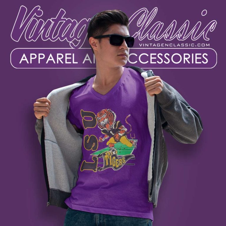 Louisiana State University Lsu Tigers V Neck TShirt Louisiana State University Lsu Tigers V Neck TShirt