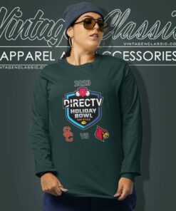 Louisville Vs Usc Directv Holiday Bowl Petco Park San Diego Long Sleeve Tee