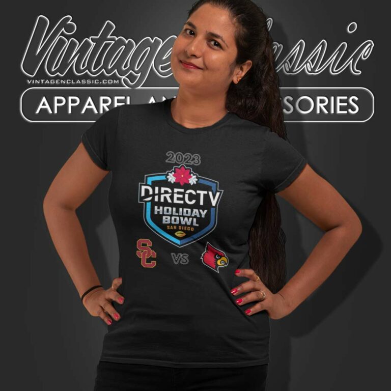 Louisville Vs Usc Directv Holiday Bowl Petco Park San Diego Women TShirt Louisville Vs Usc Directv Holiday Bowl Petco Park San Diego Women TShirt