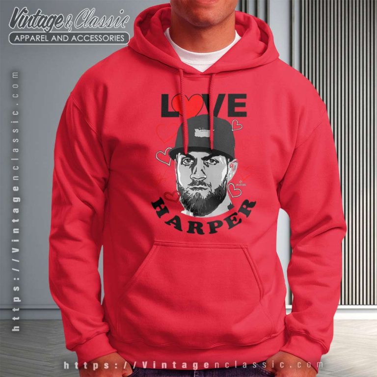 Love Bryce Harper Valentine Philadelphia Hoodie Love Bryce Harper Valentine Philadelphia Hoodie