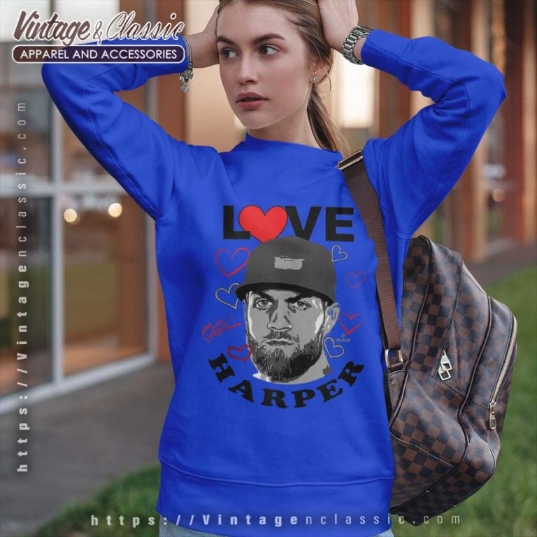 Love Bryce Harper Valentine Philadelphia Sweatshirt Love Bryce Harper Valentine Philadelphia Sweatshirt