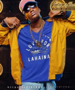 Love For Lahaina Shirt Lahaina Maui Strong Fundraiser V Neck TShirt