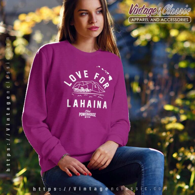 Love For Lahaina Shirt Maui Wildfire Recovery The Rock Oprah Fund Sweatshirt Love For Lahaina Shirt Maui Wildfire Recovery The Rock Oprah Fund Sweatshirt