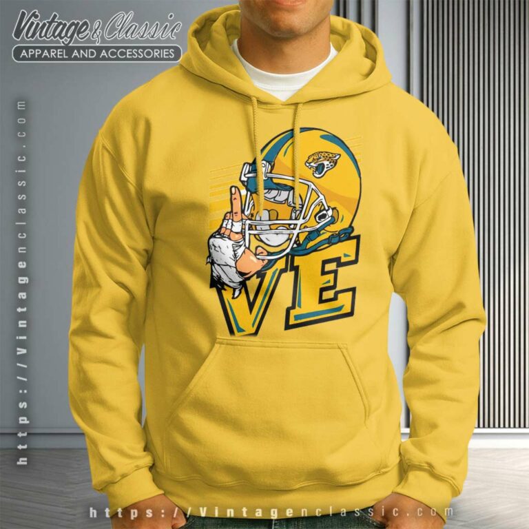 Love Jacksonville Jaguars Nfl Hoodie Love Jacksonville Jaguars Nfl Hoodie