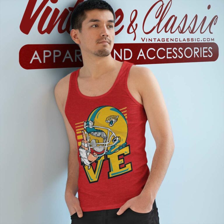 Love Jacksonville Jaguars Nfl Tank Top Racerback Love Jacksonville Jaguars Nfl Tank Top Racerback