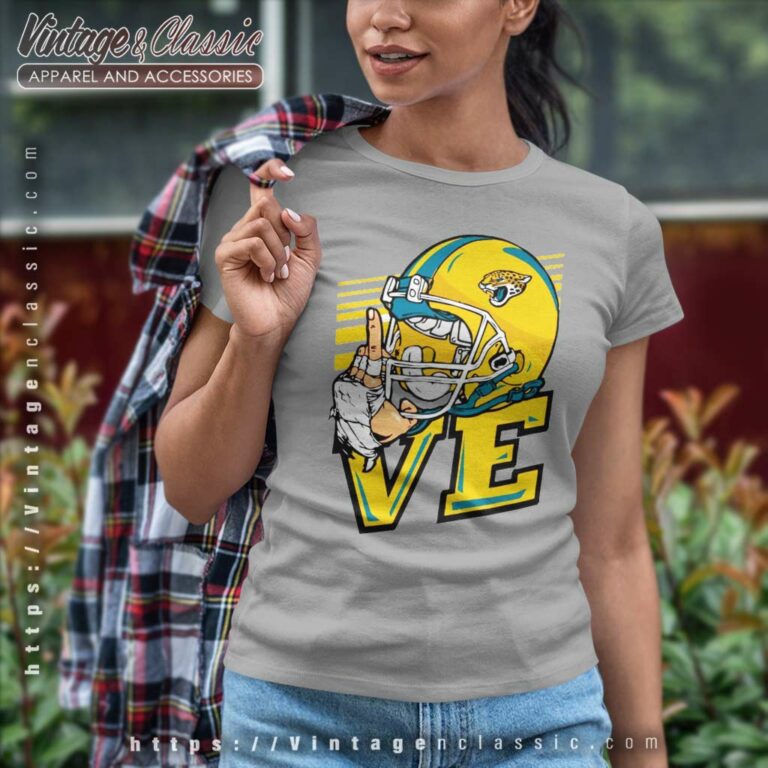 Love Jacksonville Jaguars Nfl Women TShirt Love Jacksonville Jaguars Nfl Women TShirt