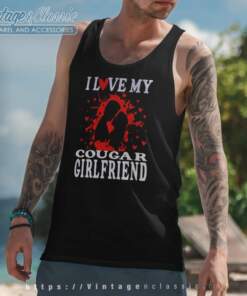 Love My Cougar Girlfriend Tanktop