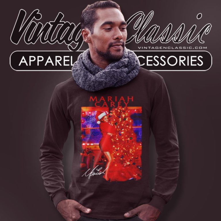 Love You Love My Dog Christmas Mariah Carey Long Sleeve Tee Love You Love My Dog Christmas Mariah Carey Long Sleeve Tee