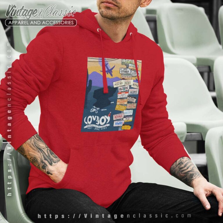 Lovejoy Across The Pond Tour 2023 Shirt Hoodie Lovejoy Across The Pond Tour 2023 Shirt Hoodie