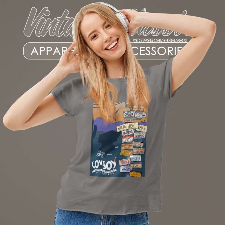 Lovejoy Across The Pond Tour 2023 Shirt Women TShirt Lovejoy Across The Pond Tour 2023 Shirt Women TShirt