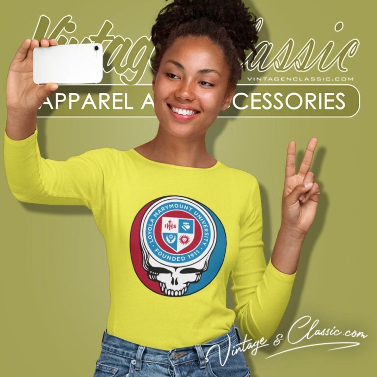 Loyola Marymount University Grateful Dead Steal Your Face Long Sleeve Tee Loyola Marymount University Grateful Dead Steal Your Face Long Sleeve Tee
