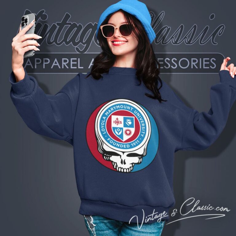 Loyola Marymount University Grateful Dead Steal Your Face Sweatshirt Loyola Marymount University Grateful Dead Steal Your Face Sweatshirt