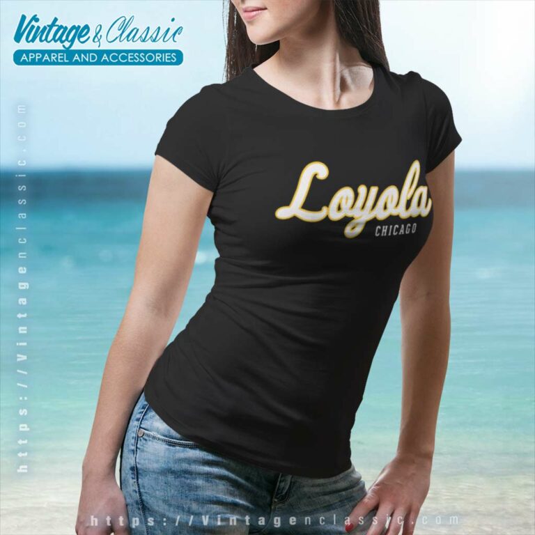 Loyola University Chicago Women TShirt Loyola University Chicago Women TShirt