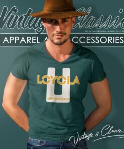 Loyola University New Orleans V Neck TShirt
