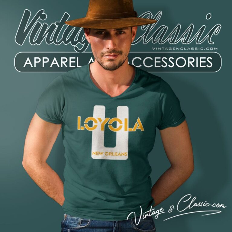 Loyola University New Orleans V Neck TShirt Loyola University New Orleans V Neck TShirt