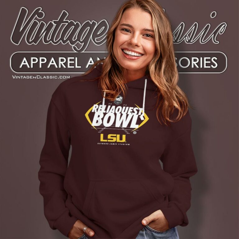 Lsu Tigers 2024 Reliaquest Bowl Hoodie Lsu Tigers 2024 Reliaquest Bowl Hoodie