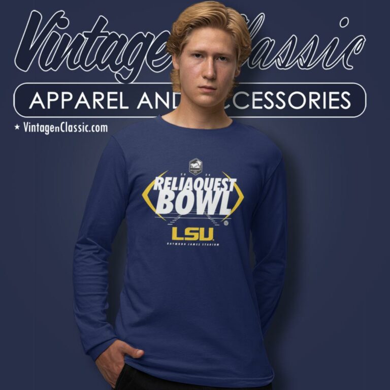 Lsu Tigers 2024 Reliaquest Bowl Long Sleeve Tee Lsu Tigers 2024 Reliaquest Bowl Long Sleeve Tee