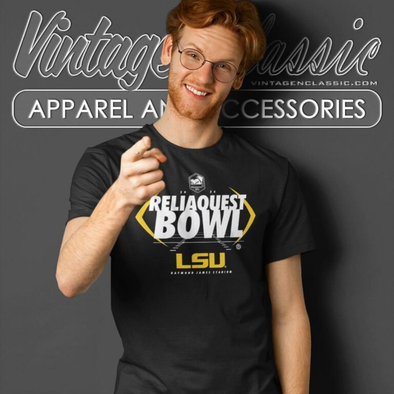 Lsu Tigers 2024 Reliaquest Bowl T Shirt Lsu Tigers 2024 Reliaquest Bowl T Shirt