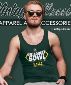 LSU Tigers 2024 Reliaquest Bowl Shirt 4 Lsu Tigers 2024 Reliaquest Bowl Tank Top Racerback