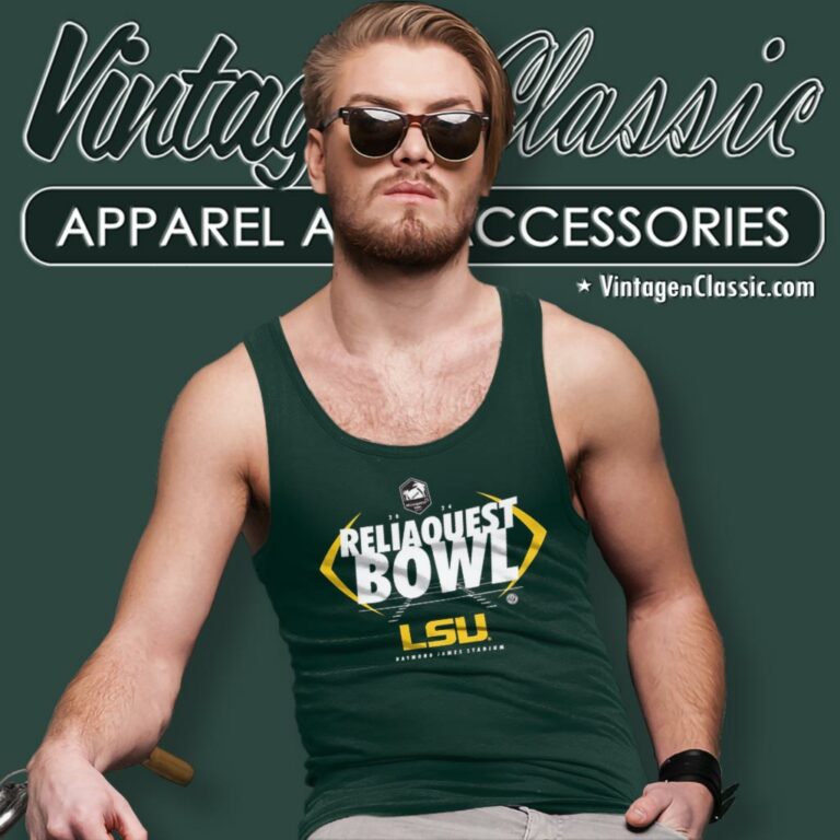 Lsu Tigers 2024 Reliaquest Bowl Tank Top Racerback Lsu Tigers 2024 Reliaquest Bowl Tank Top Racerback