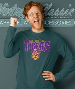Lsu Tigers Champion Logo Long Sleeve Tee