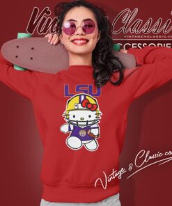 Lsu Tigers Hello Kitty Sweatshirt