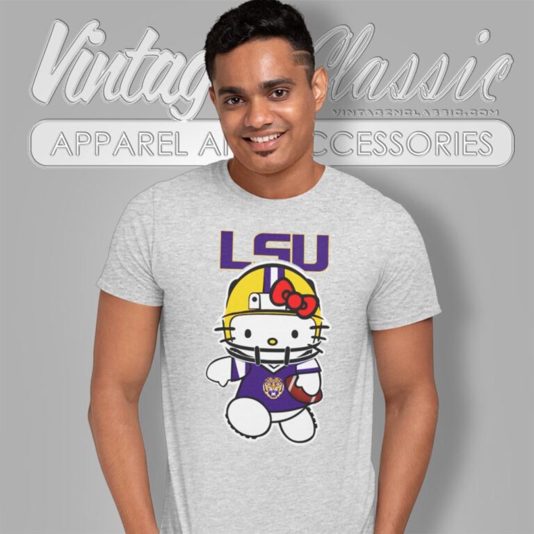 Lsu Tigers Hello Kitty T Shirt Lsu Tigers Hello Kitty T Shirt