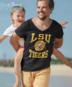 Lsu Tigers Shirt Louisiana State University V Neck TShirt