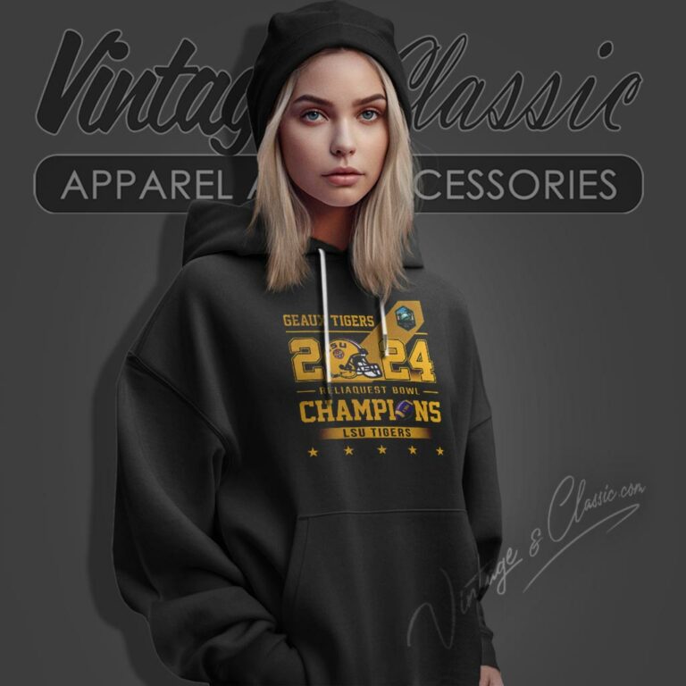 Lsu Tigers Skyline 2023 2024 Reliaquest Bowl Champions Geaux Tigers Hoodie Lsu Tigers Skyline 2023 2024 Reliaquest Bowl Champions Geaux Tigers Hoodie