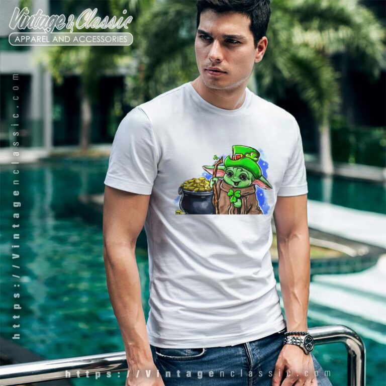 Lucky Irish Baby Yoda St Patricks Day Tshirt Lucky Irish Baby Yoda St Patricks Day Tshirt